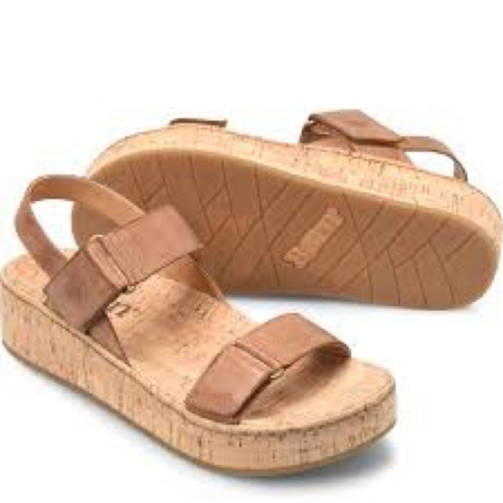 NEW BORN Women’s Sloan Platform Sandal Brown Size 8